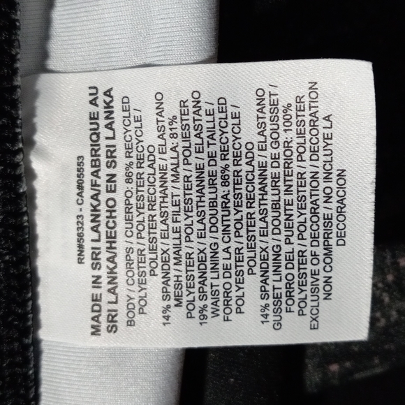 NIKE Victory Power Sculpt Mid Rise Crop Tights Leggings SZ Small - Picture 8 of 9